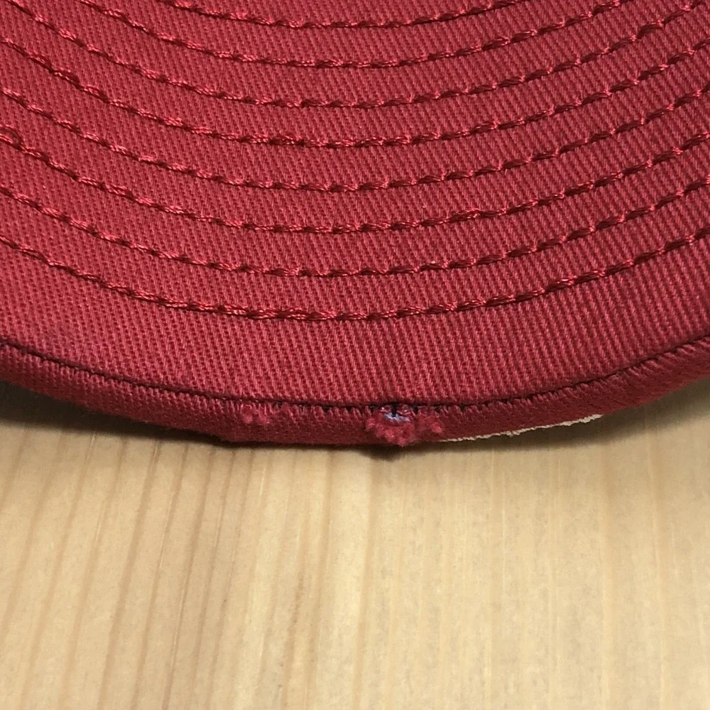 Indiana Hoosiers Zephyr Stretch Fit Hat Size M/L Black Red NCAA